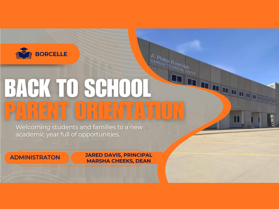  Web Front Page for Parent Orientation